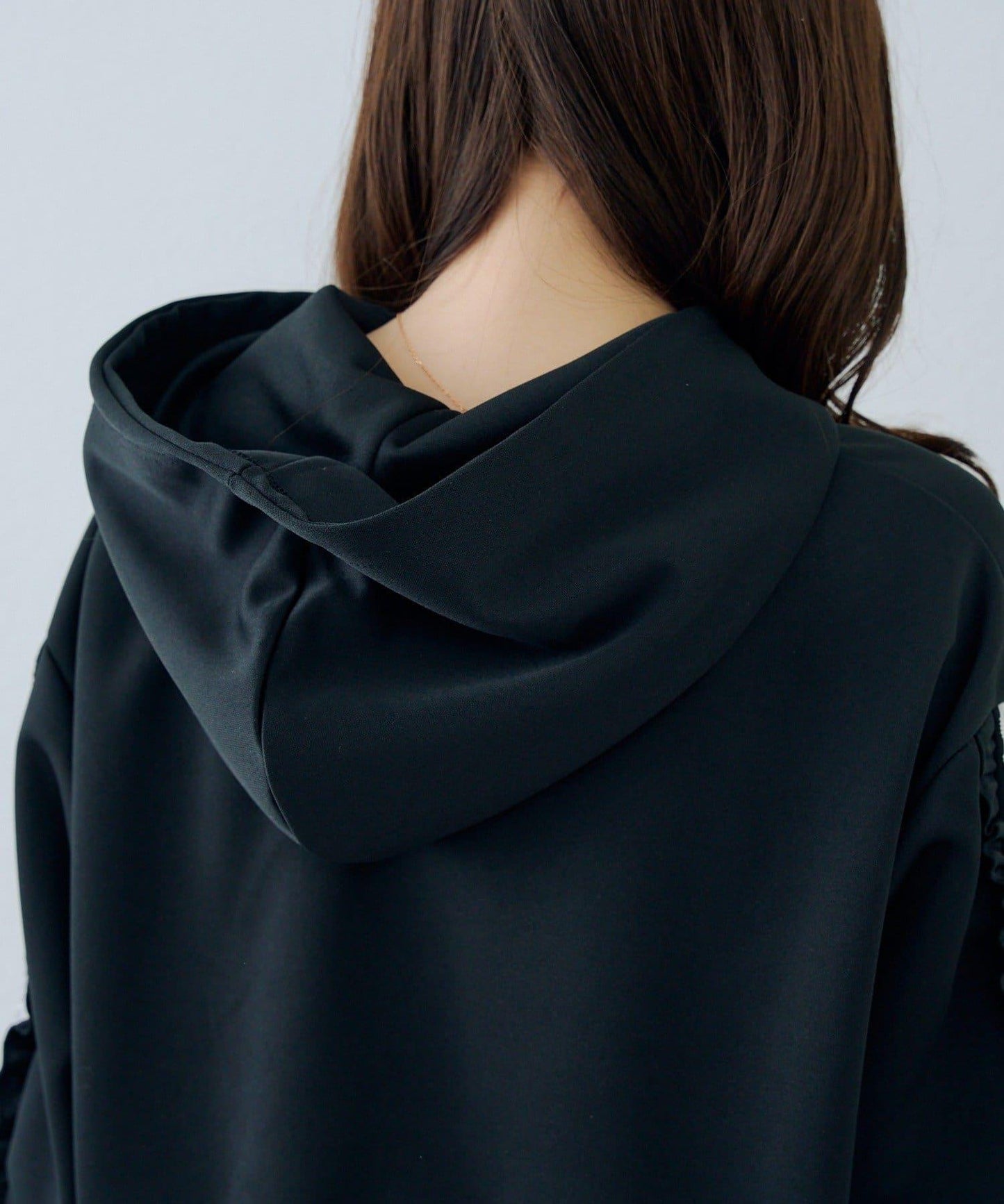 RMAF 成套 運動風蕾絲 連帽衛衣