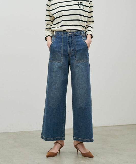 防紫外線工裝牛仔褲