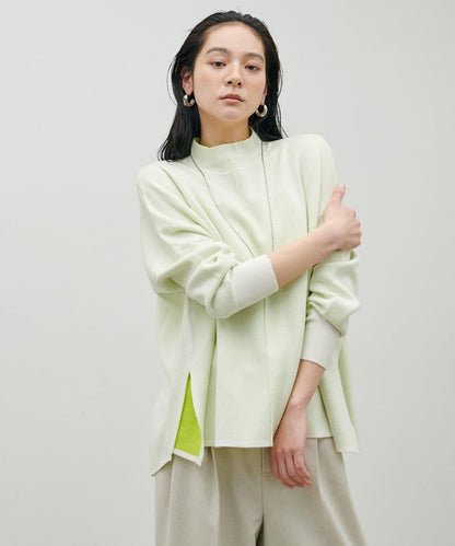 雙面接結 可雙面穿 針織套頭衫