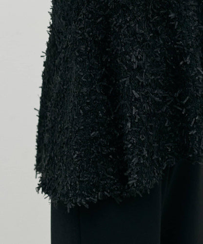 絲帶紗針織背心