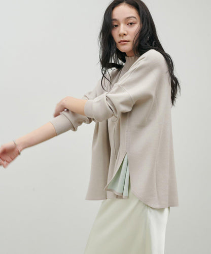 雙面接結 可雙面穿 針織套頭衫