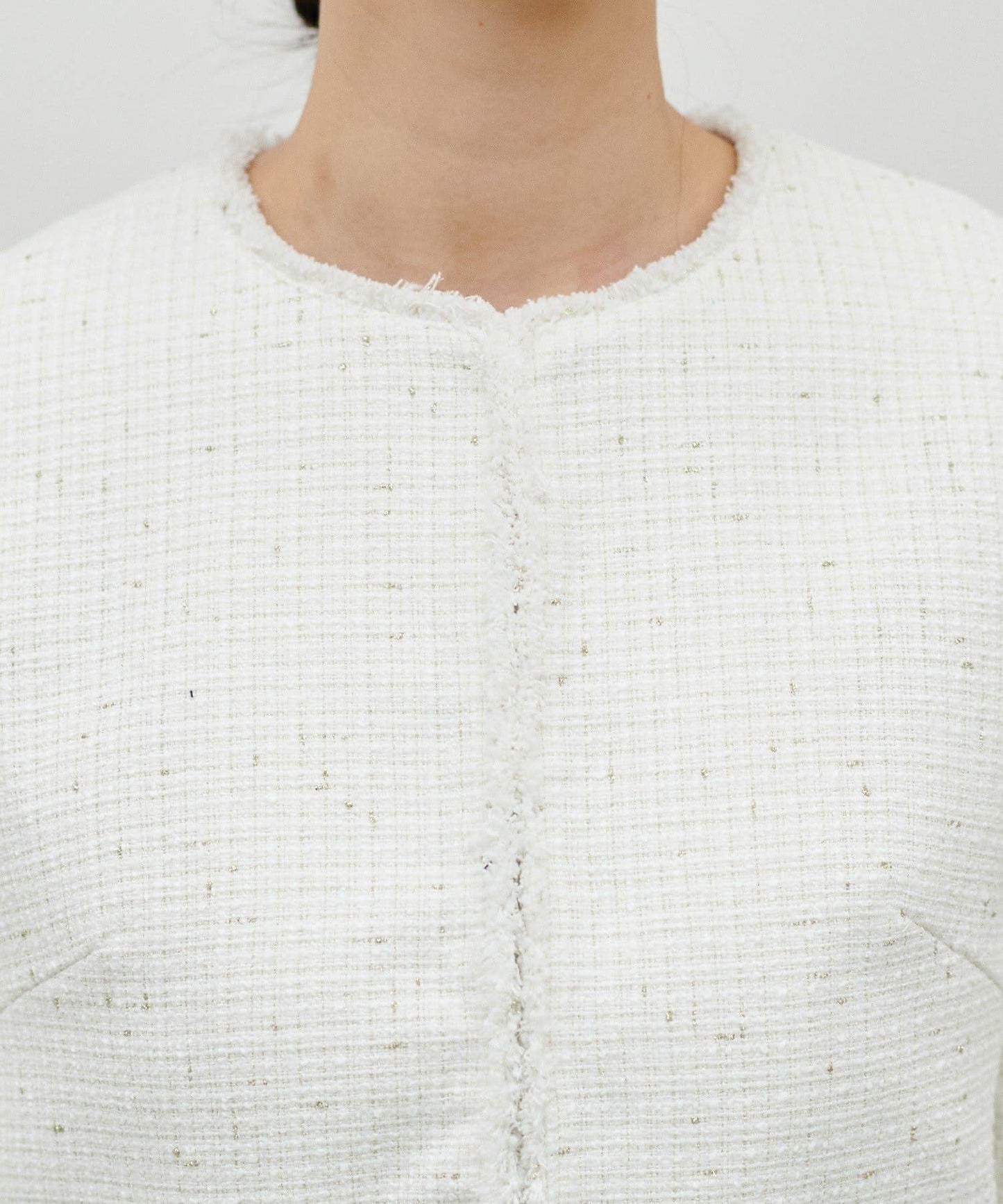 隨機金銀絲花呢夾克