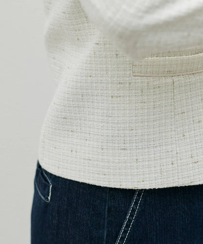 隨機金銀絲花呢夾克