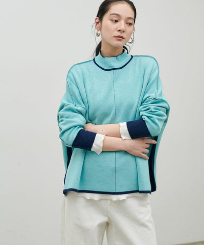 雙面接結 可雙面穿 針織套頭衫