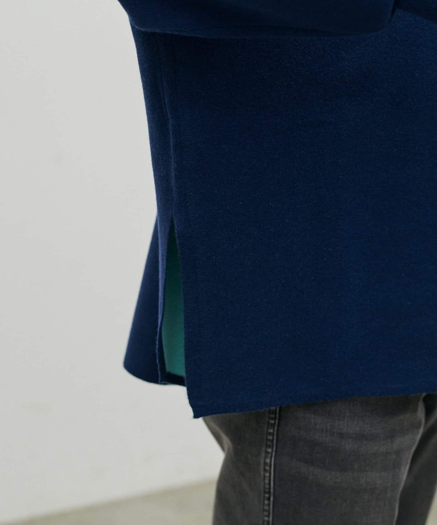 雙面接結 可雙面穿 針織套頭衫