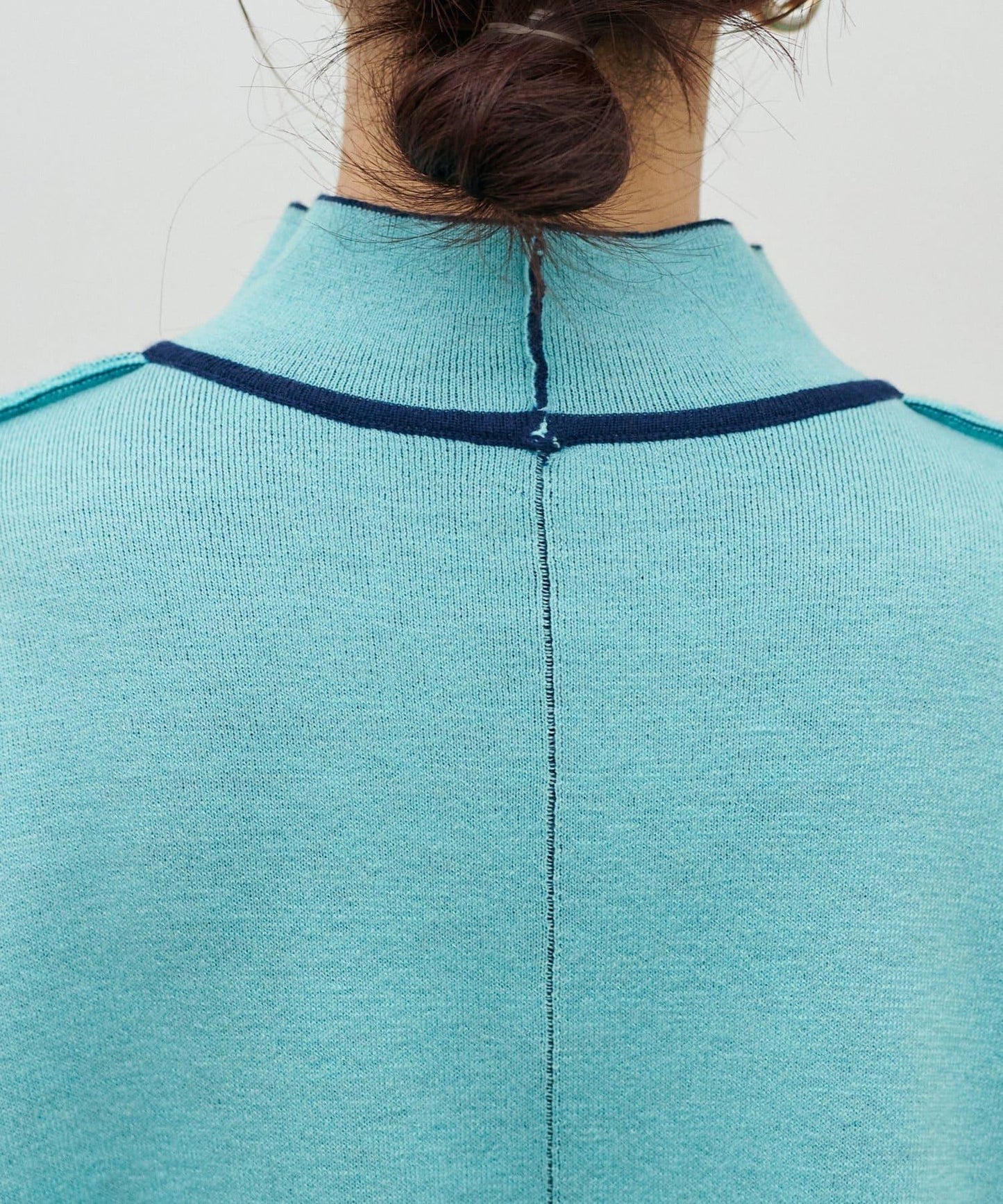 雙面接結 可雙面穿 針織套頭衫