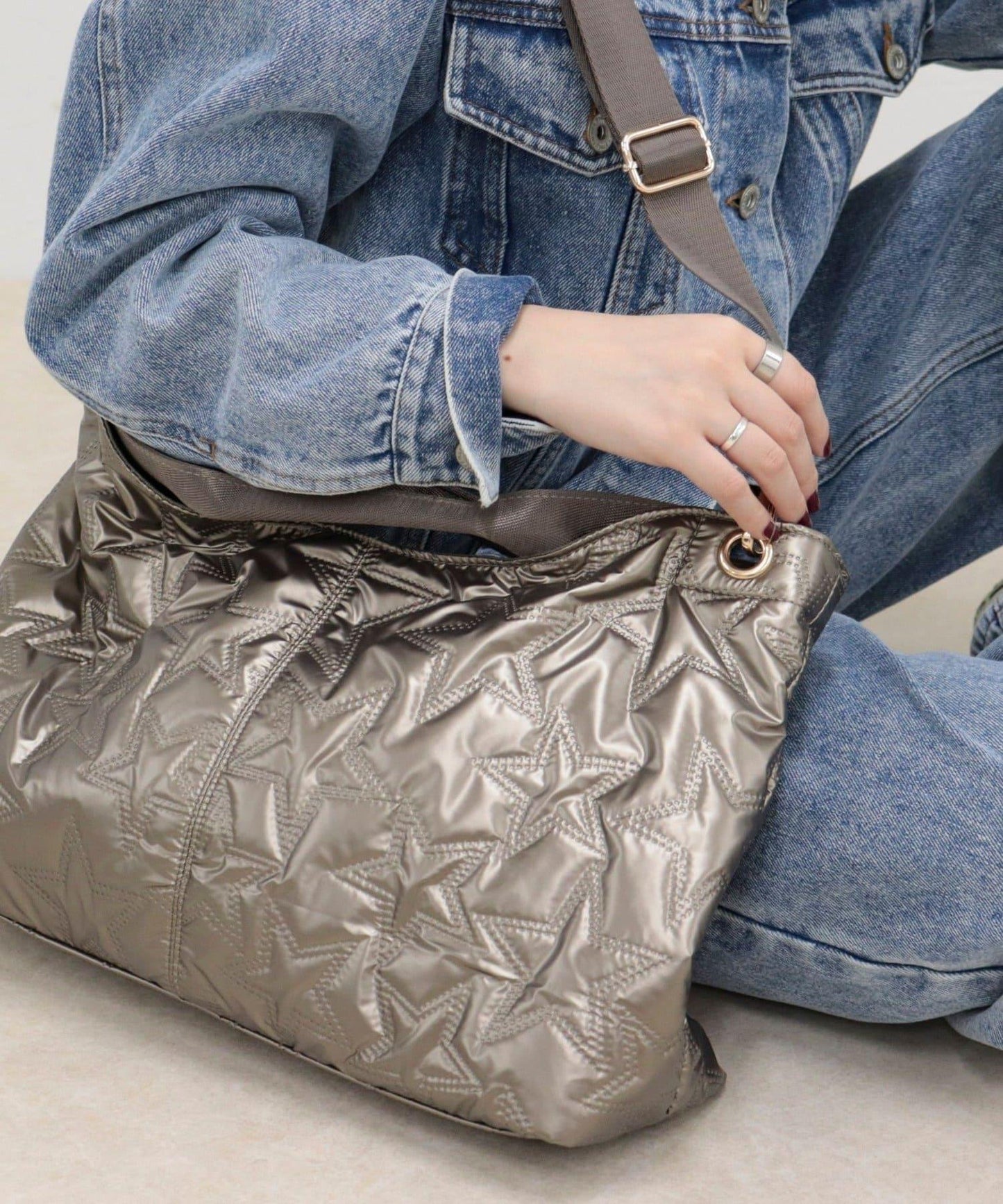 星紋絎縫 2WAY托特包