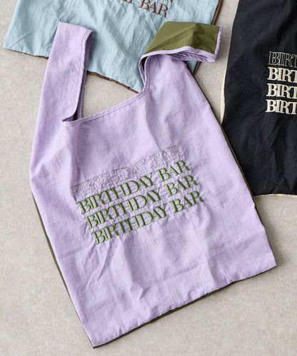 BBロゴ刺繡 肩帶設計 環保袋