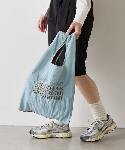 BBロゴ刺繡 肩帶設計 環保袋