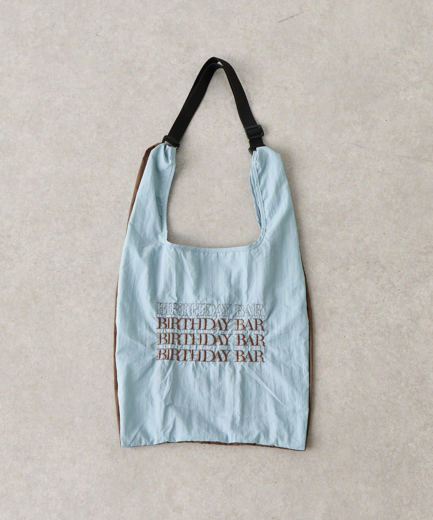 BBロゴ刺繡 肩帶設計 環保袋