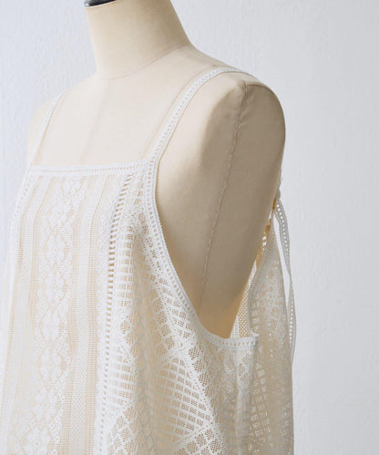 全蕾絲設計 吊帶背心