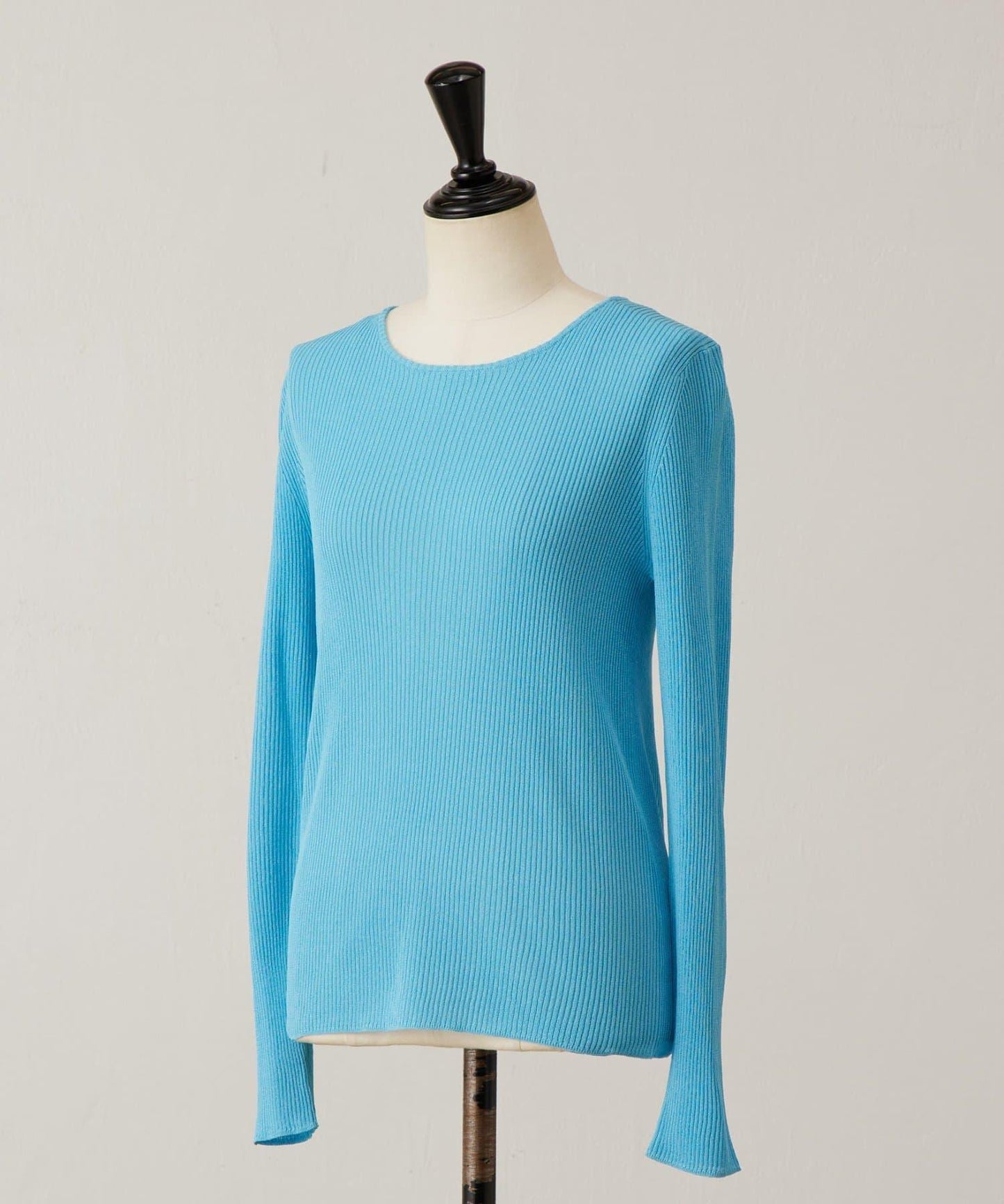 清爽質感羅紋針織上衣