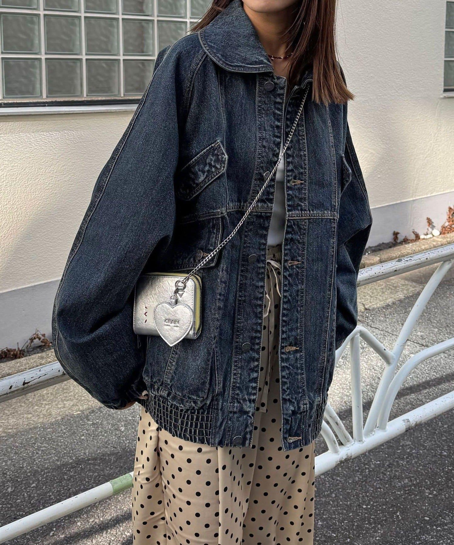 ANTI WARP 復古細節短外套