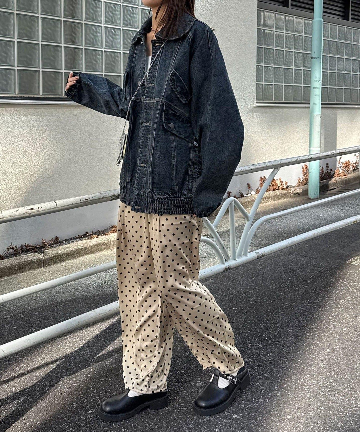 ANTI WARP 復古細節短外套