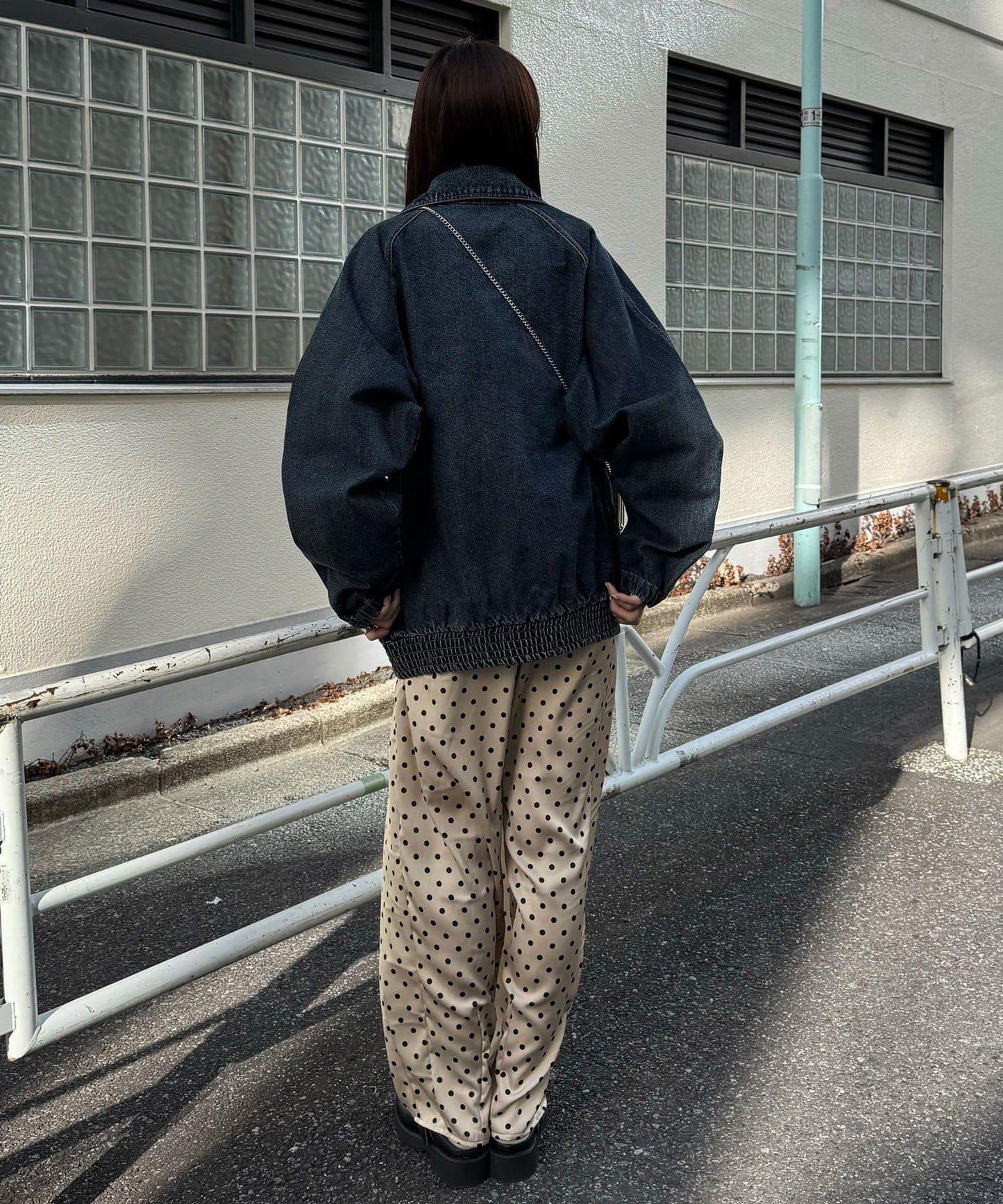 ANTI WARP 復古細節短外套