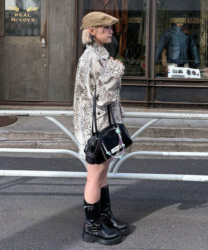 ANTI WARP 復古細節短外套