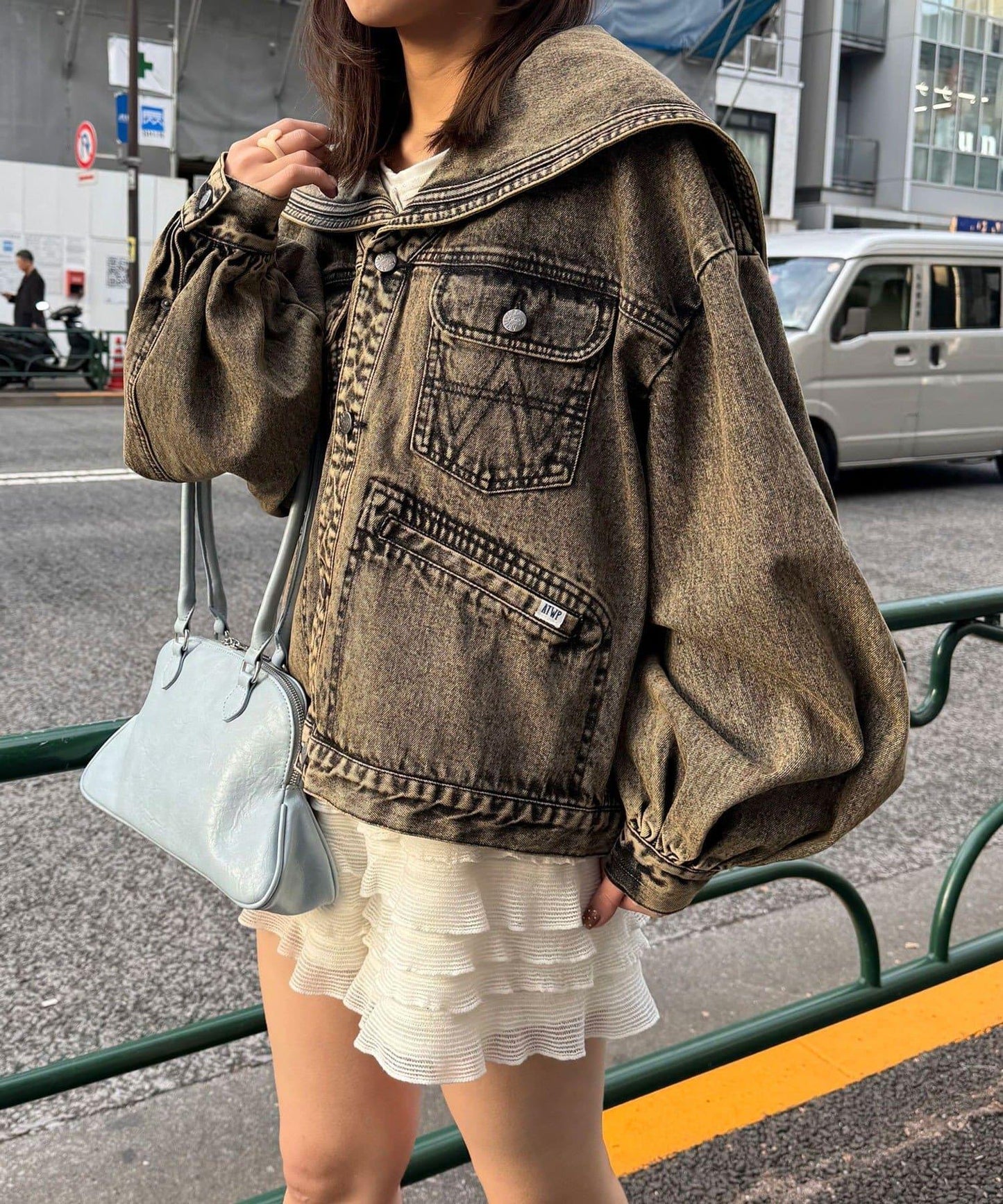 ANTI WARP / アンチワープ 水手領牛仔夾克