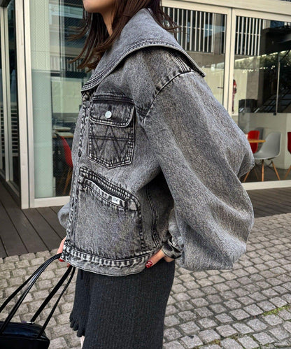 ANTI WARP / アンチワープ 水手領牛仔夾克