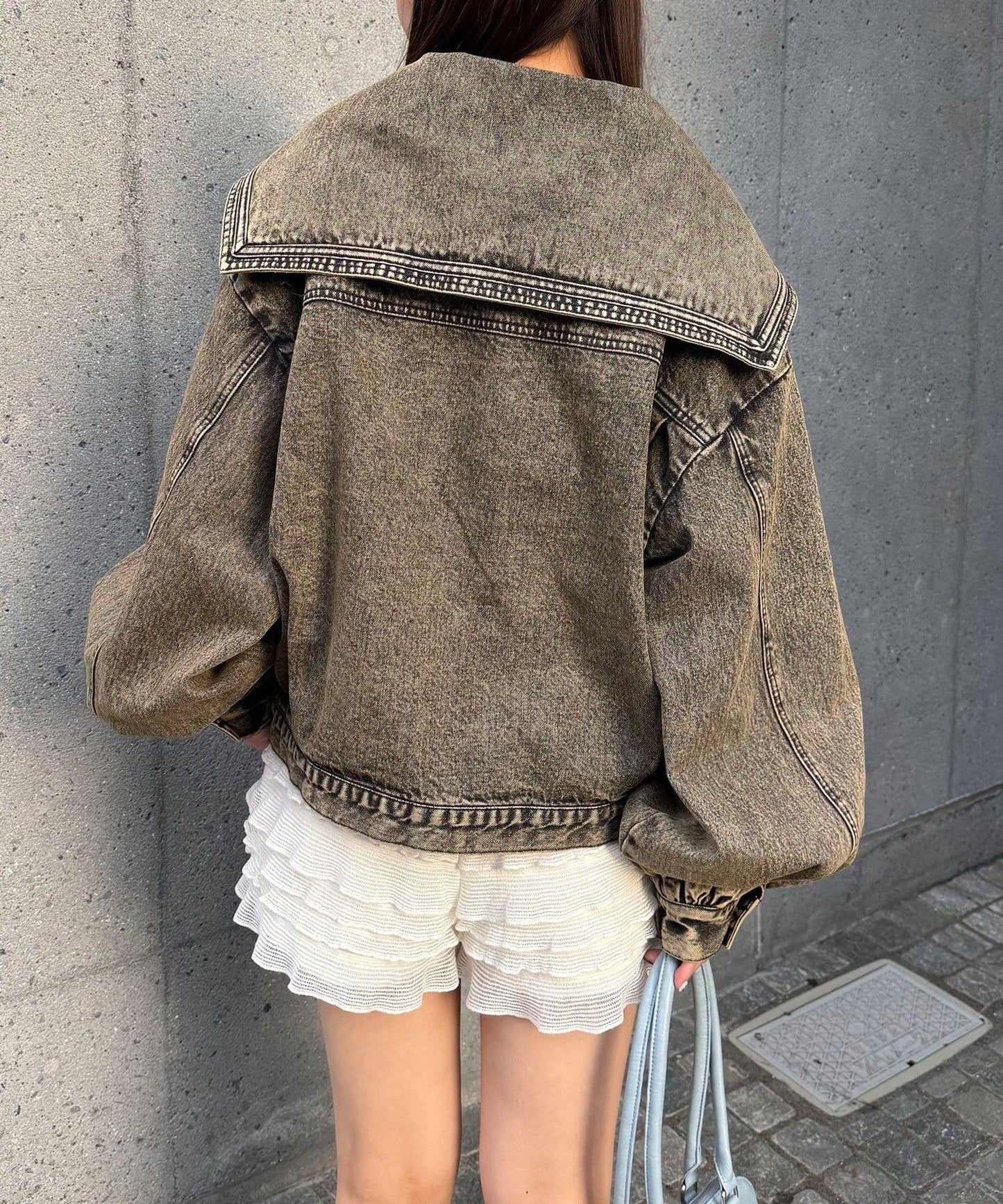 ANTI WARP / アンチワープ 水手領牛仔夾克