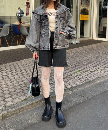 ANTI WARP / アンチワープ 水手領牛仔夾克