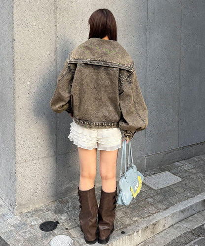 ANTI WARP / アンチワープ 水手領牛仔夾克