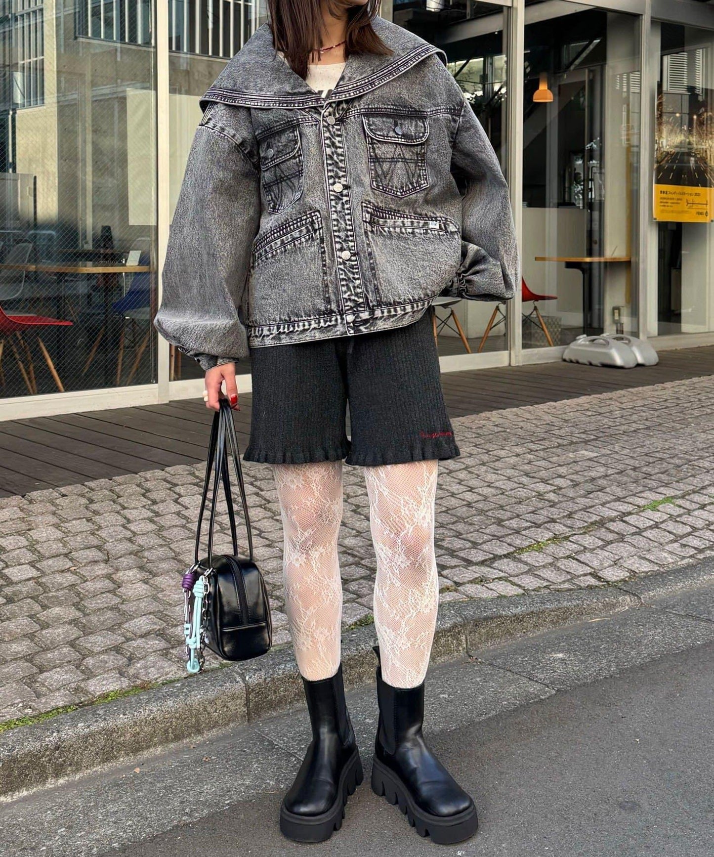 ANTI WARP / アンチワープ 水手領牛仔夾克