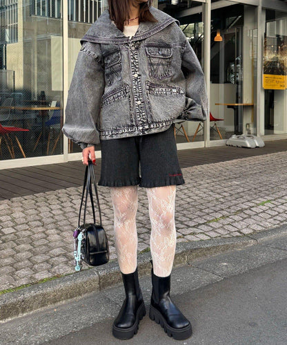 ANTI WARP / アンチワープ 水手領牛仔夾克