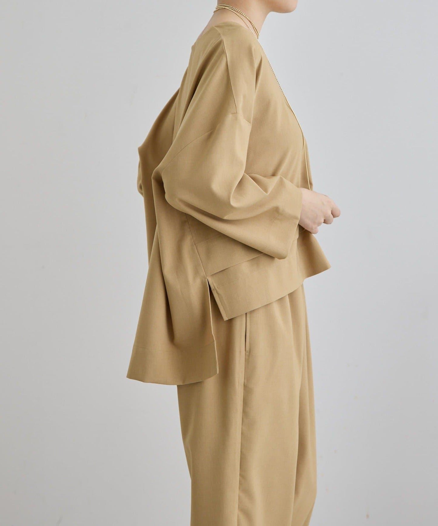 《リラックス/セットアップ著用可》 辦公休閒上衣 SUM1 STYLE(スミスタイル)