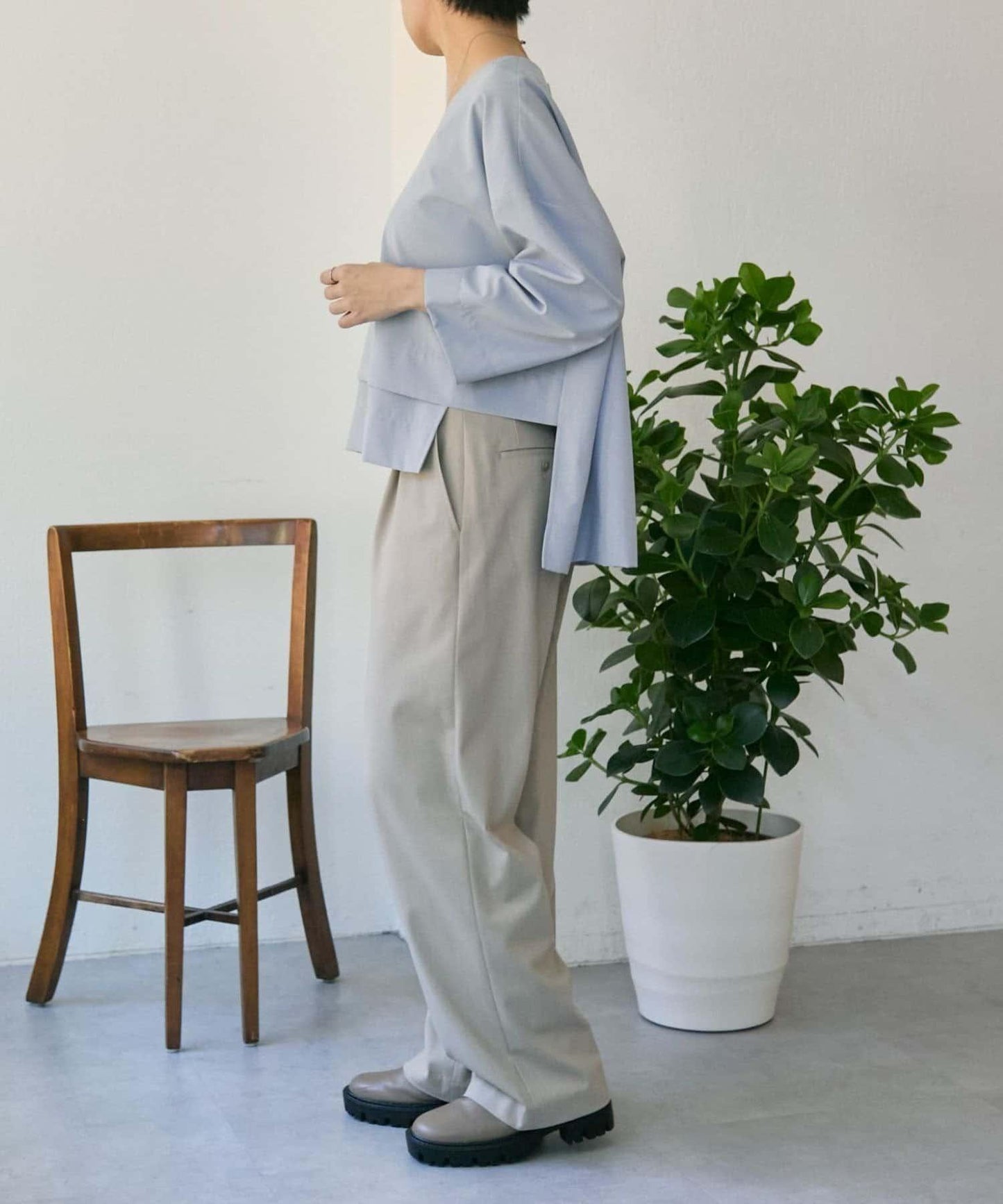 《リラックス/セットアップ著用可》 辦公休閒上衣 SUM1 STYLE(スミスタイル)