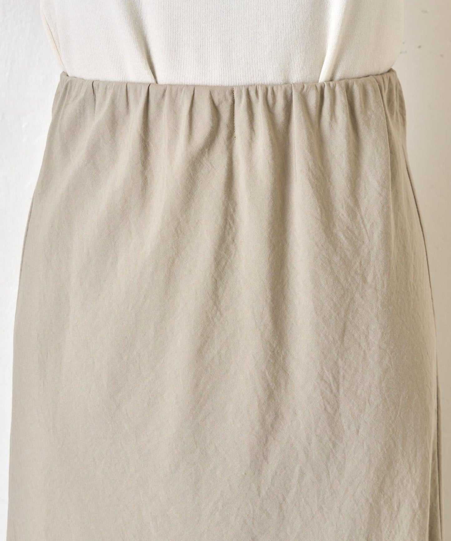 輕盈質感 長款 人造絲尼龍 半身裙