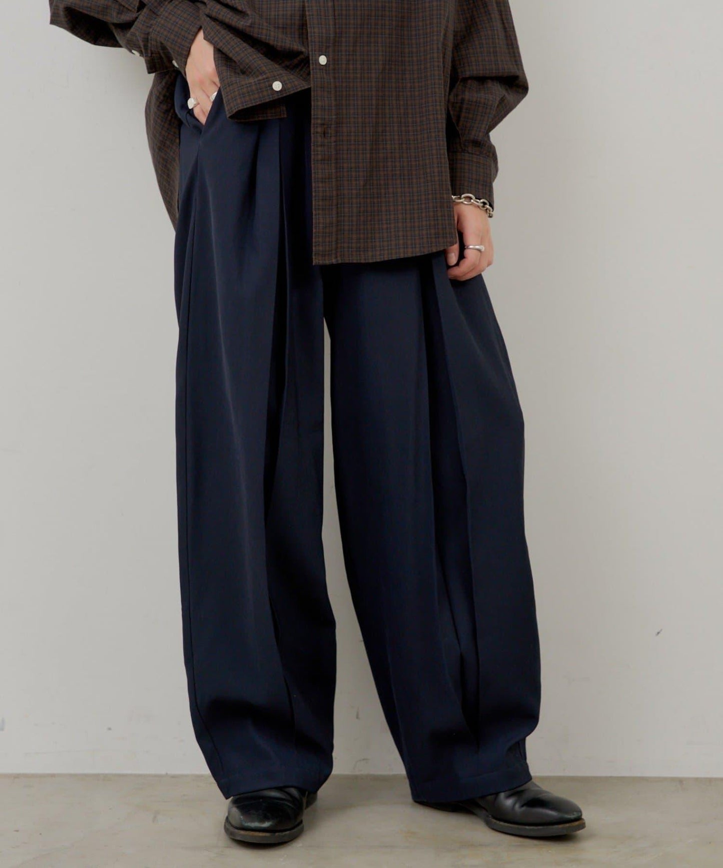 WHIMSIC 箱褶 西裝褲