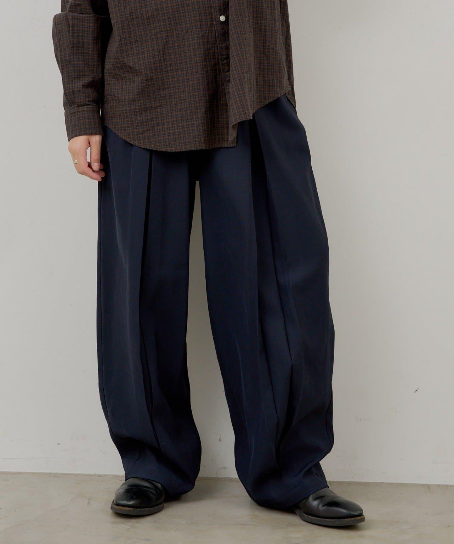 WHIMSIC 箱褶 西裝褲