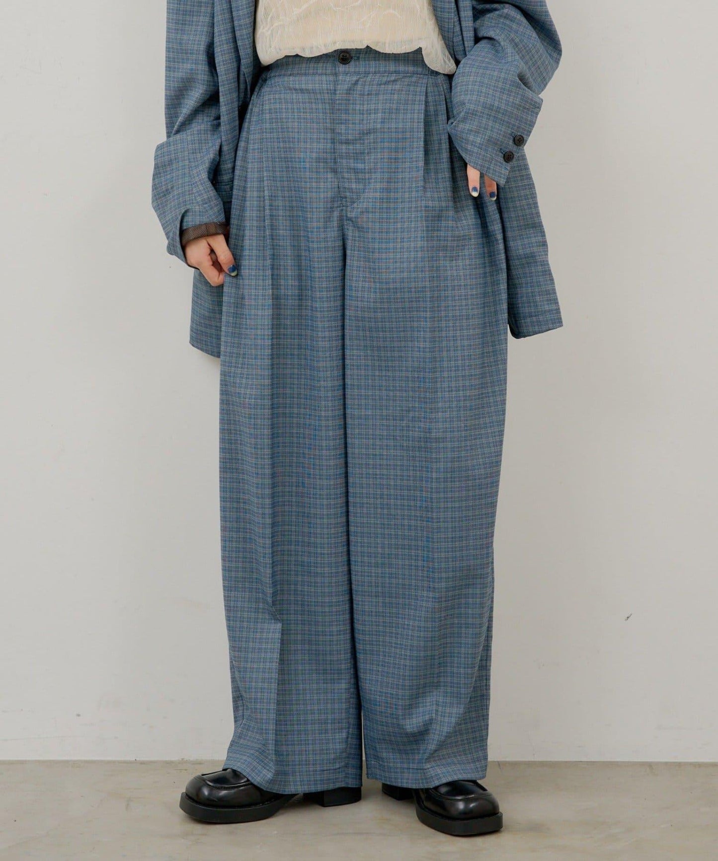 WHIMSIC 褶襉設計 休閒長褲