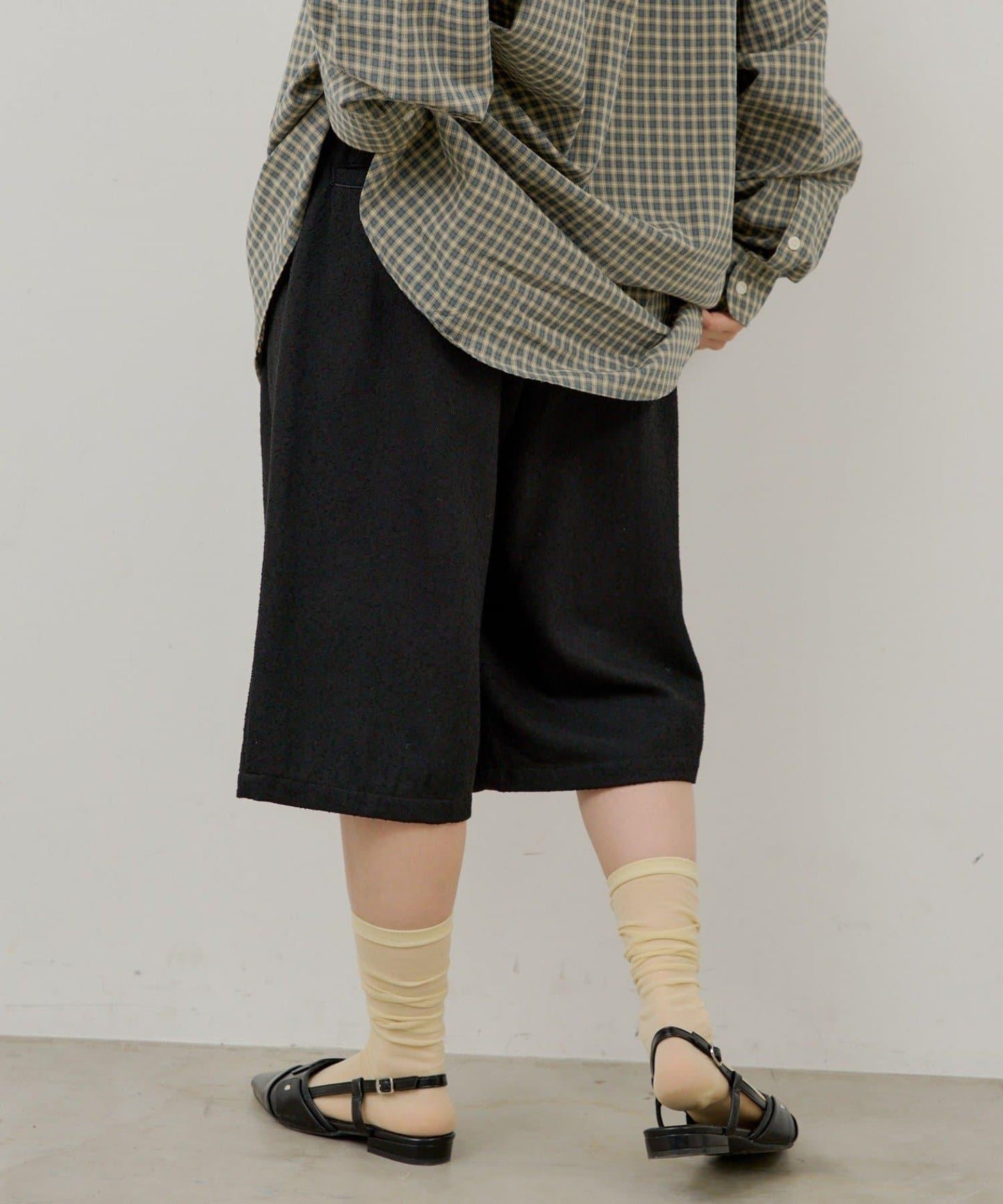 WHIMSIC 滾邊設計 家居短褲