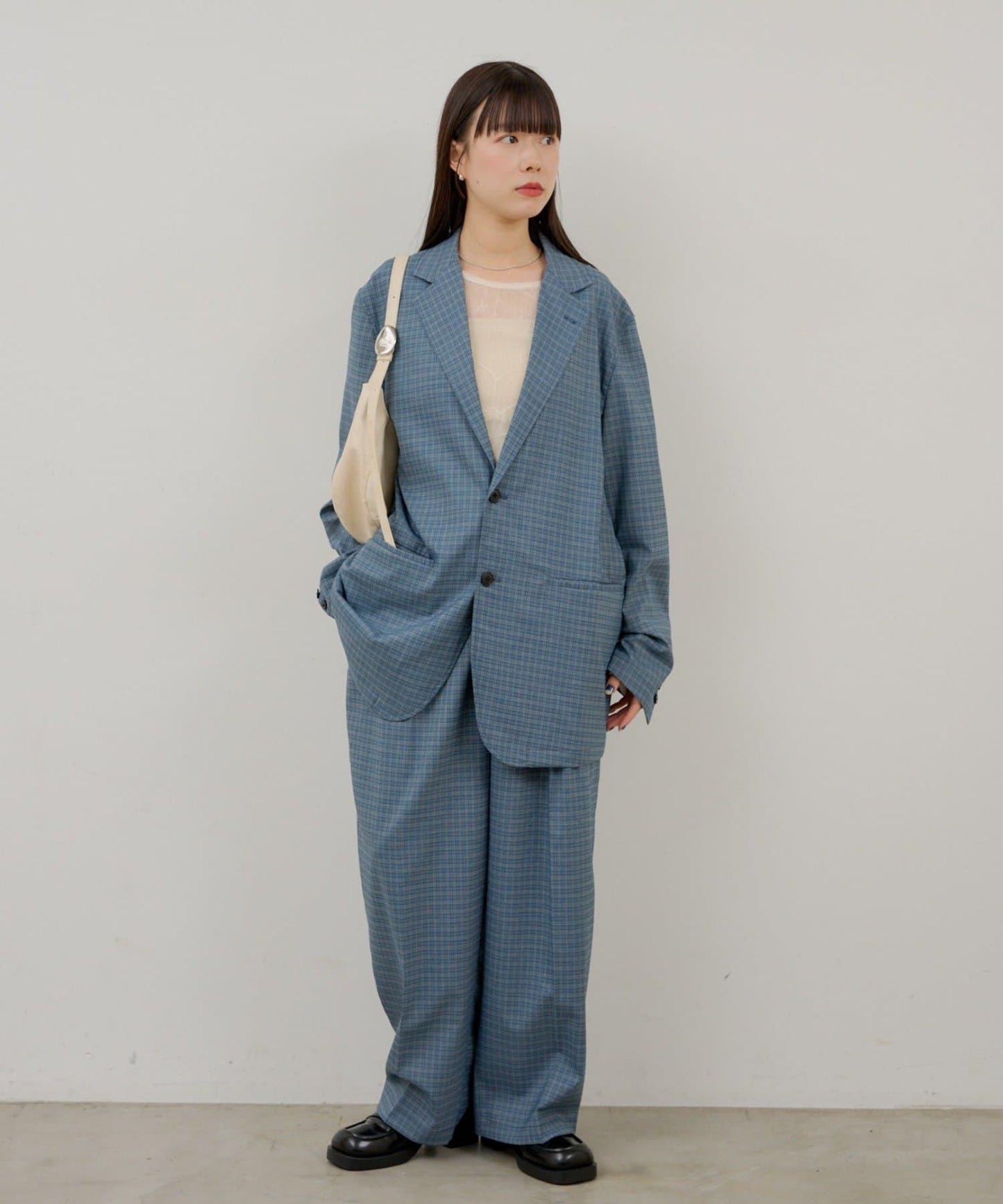 WHIMSIC 褶襉設計 休閒長褲