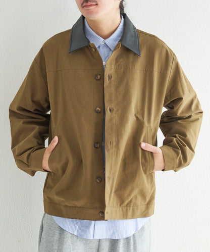 WHIMSIC 拼色條紋長袖T恤