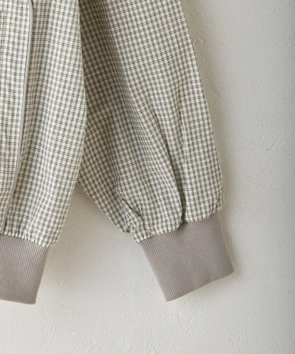 WHIMSIC 格紋拉鍊連帽襯衫