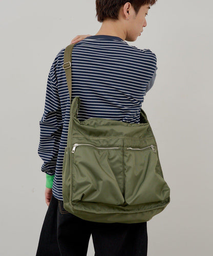 WHIMSIC 雙口袋設計 斜挎包