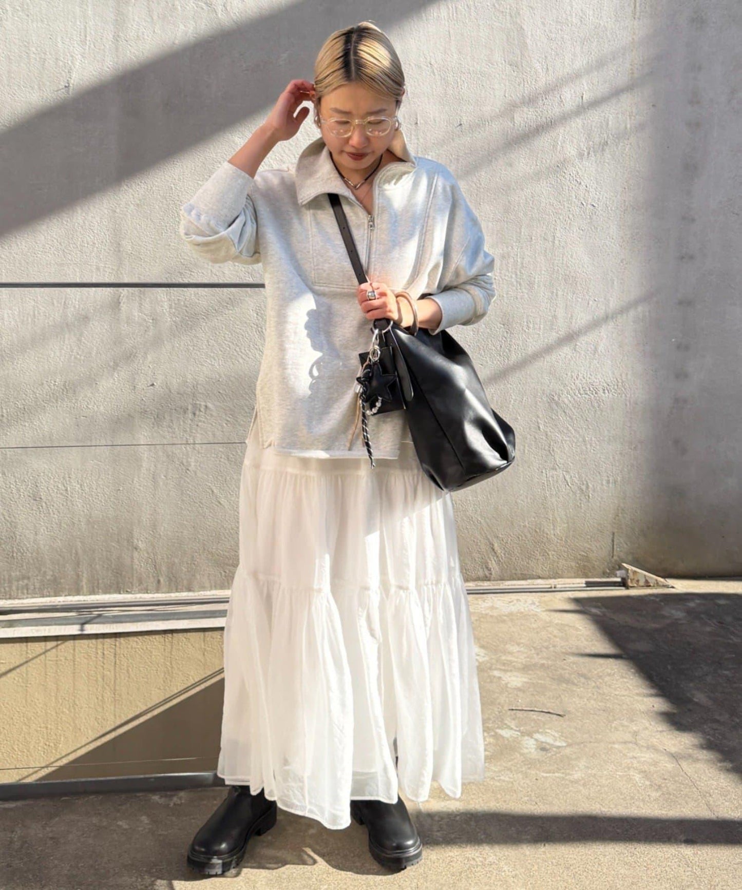 斜挎單肩設計 GALENA @_yoshinosan_コラボ Bag 包