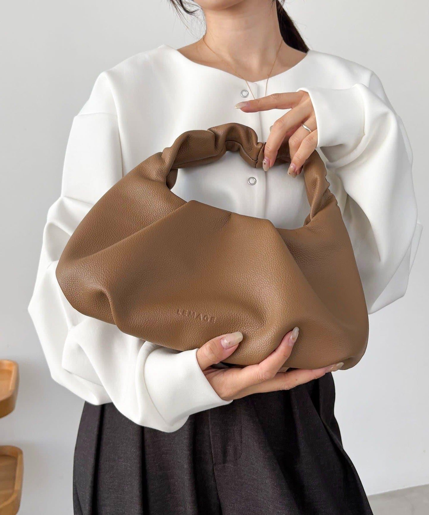 褶皺手柄 手提包