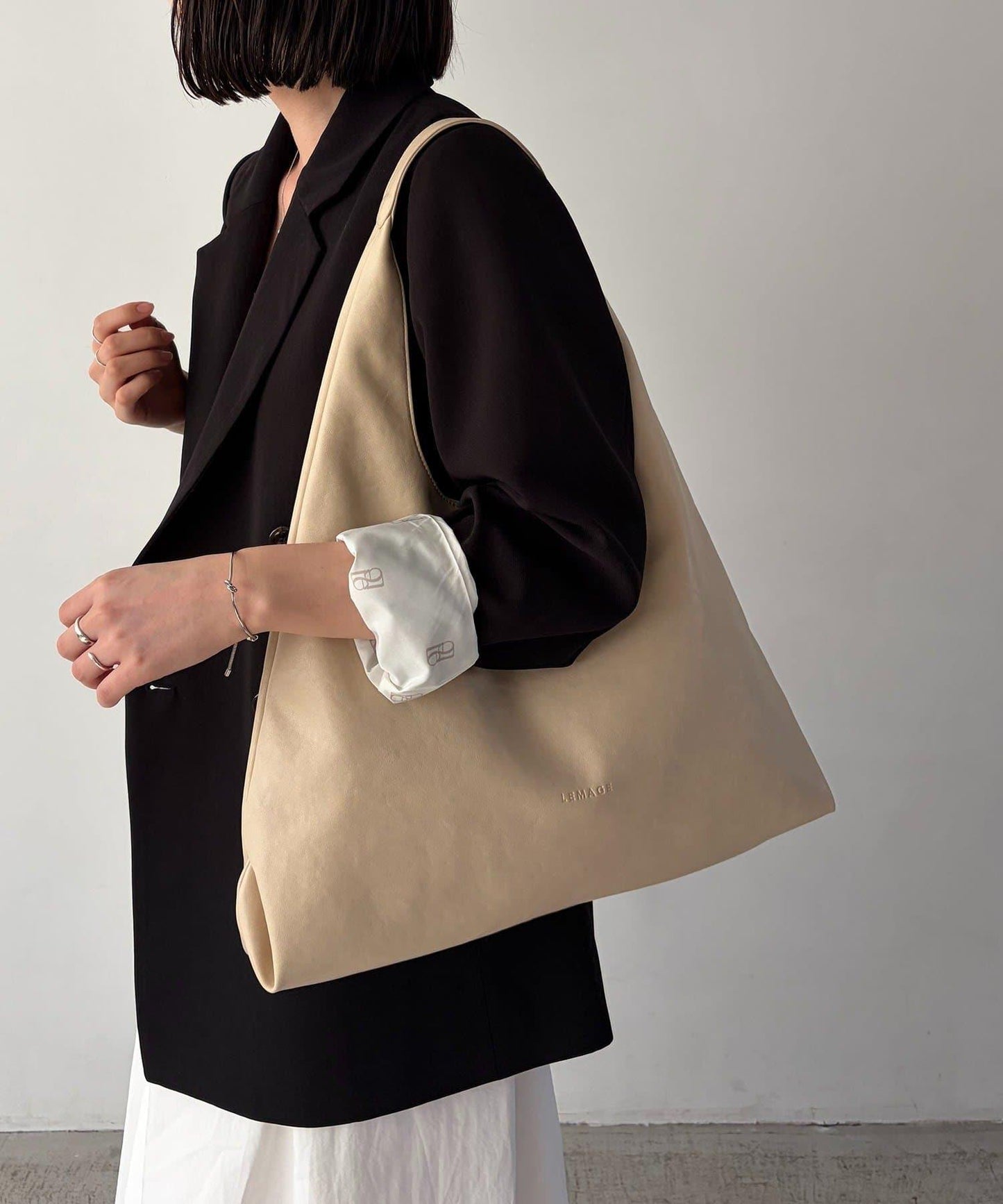 三角設計托特包