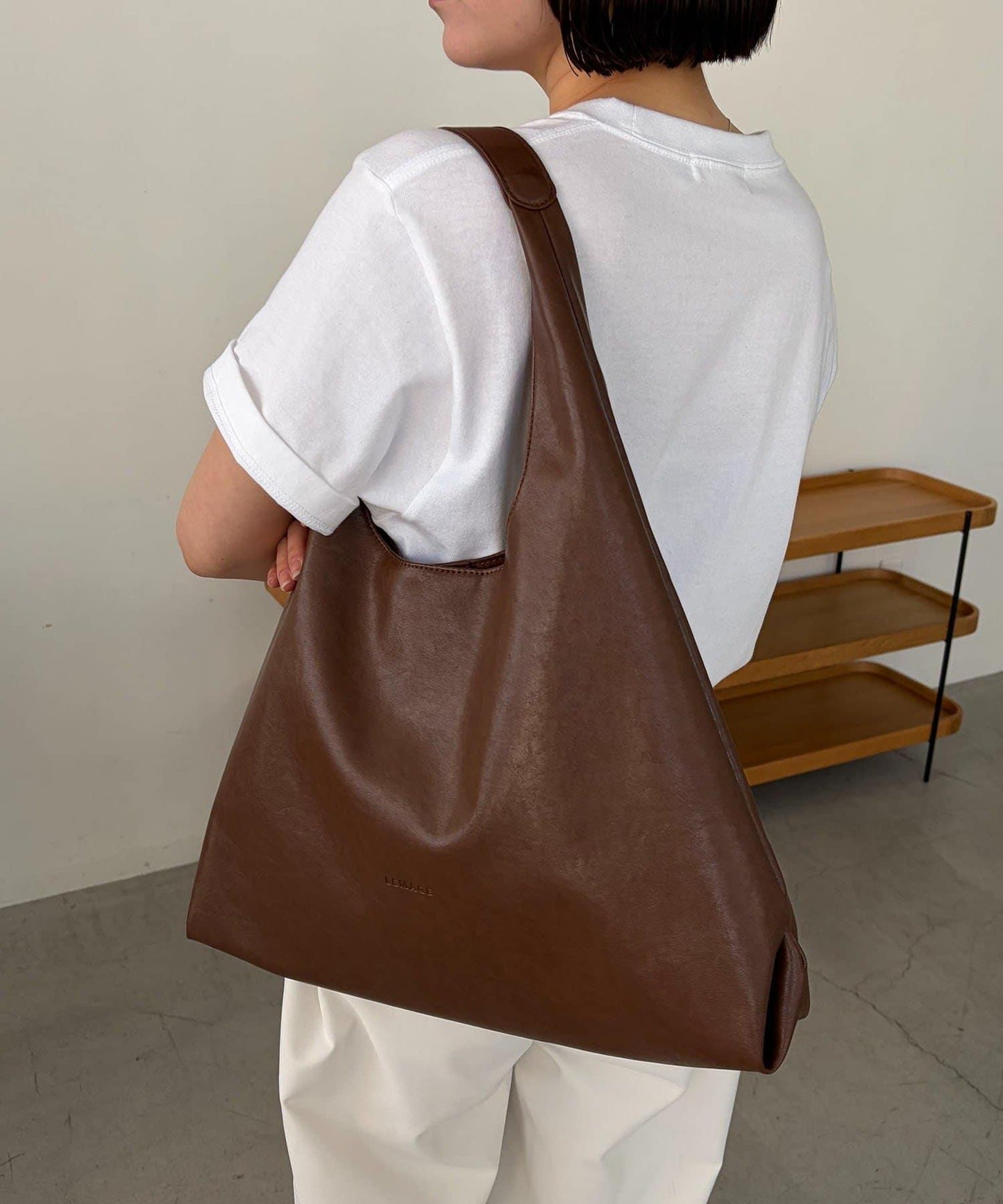 三角設計托特包