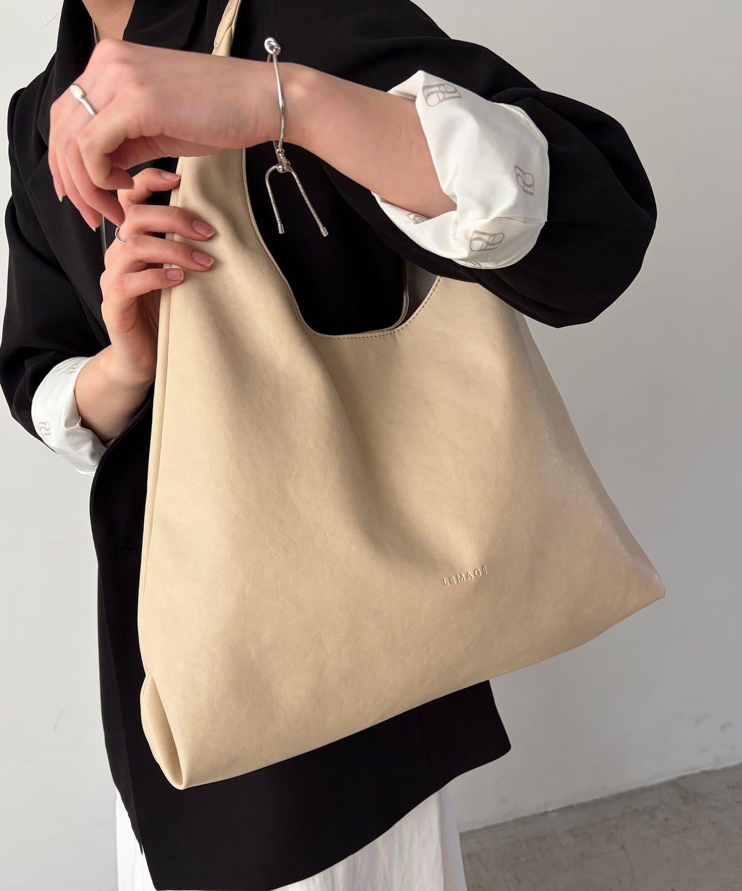 三角設計托特包