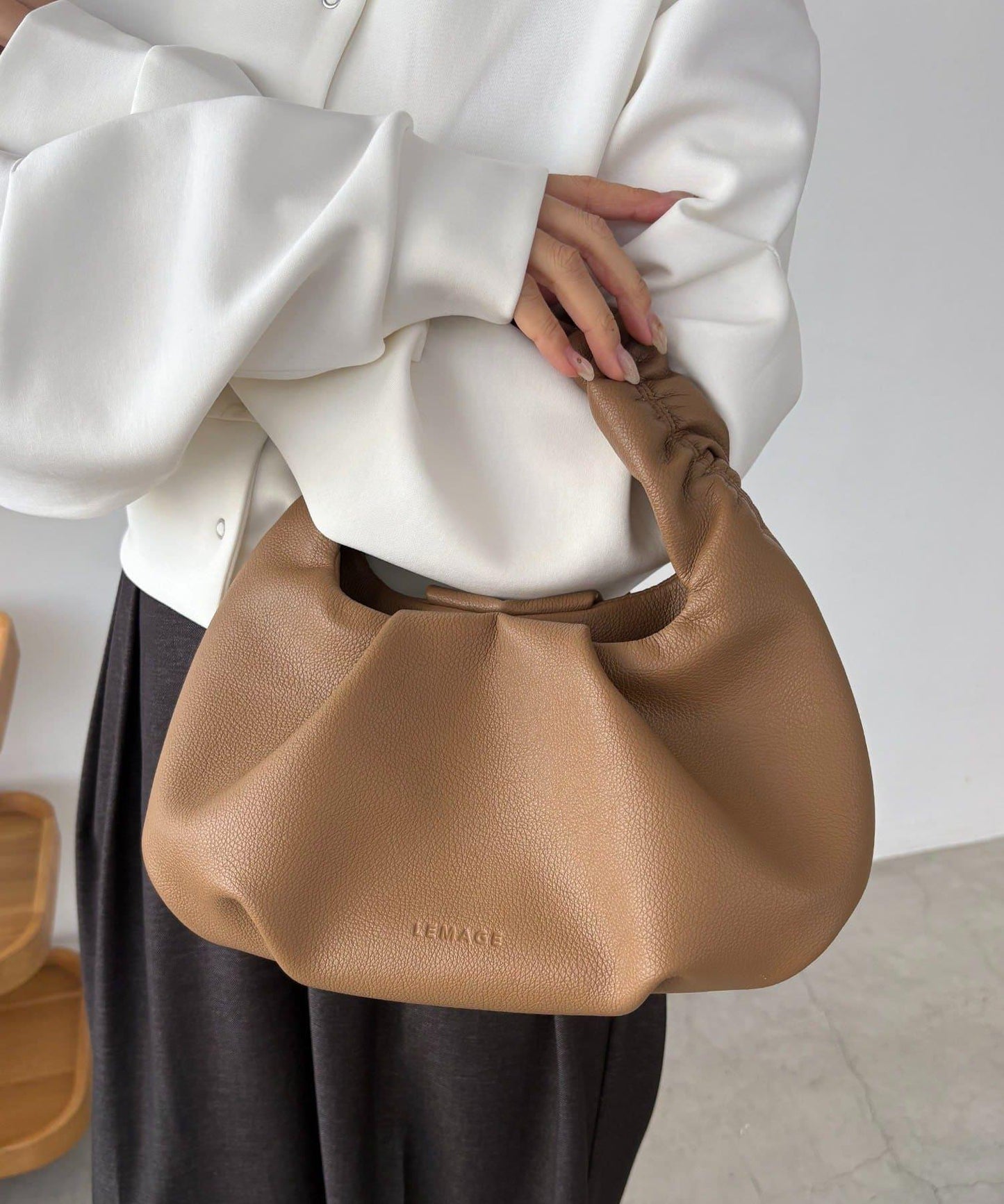 褶皺手柄 手提包