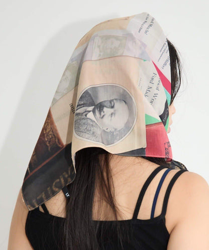 Postcard 設計 圍巾