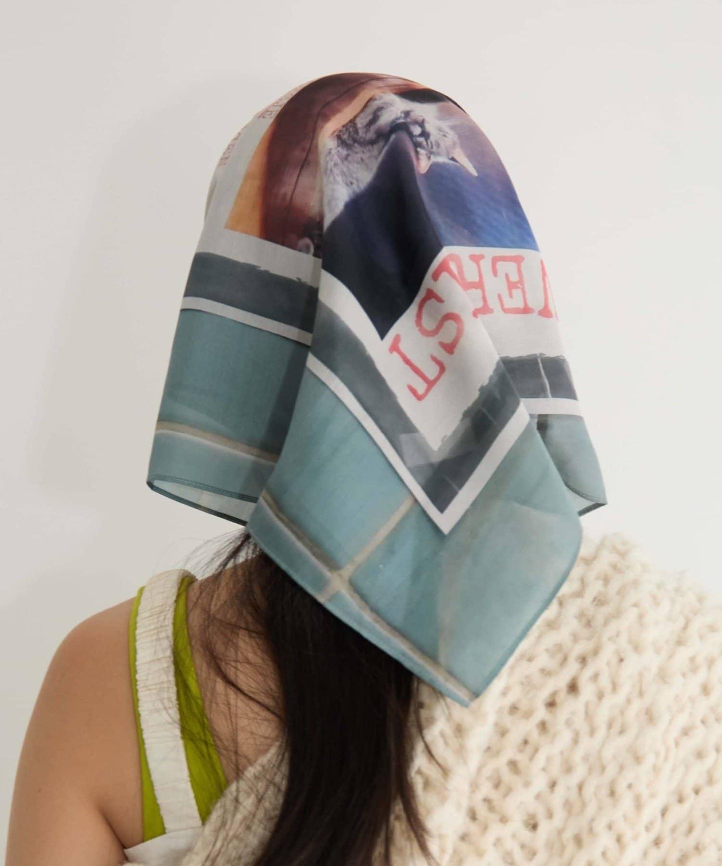 Postcard 設計 圍巾