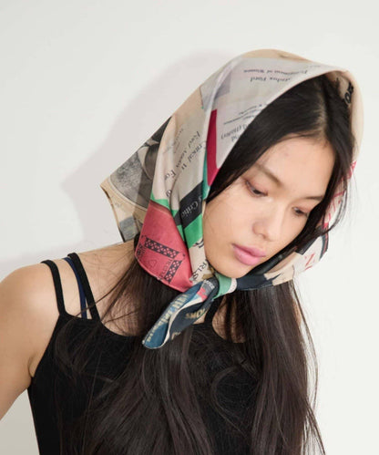 Postcard 設計 圍巾