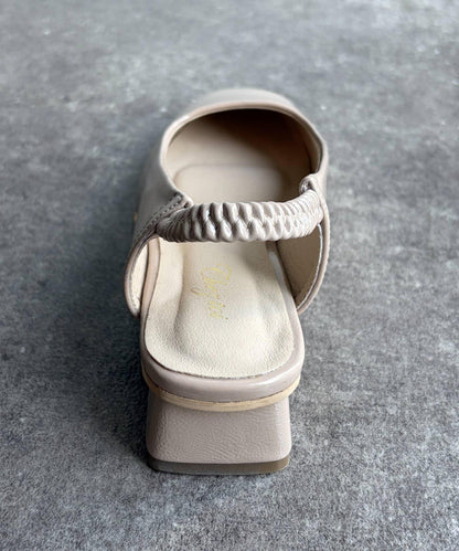 後鬆緊設計 淺口單鞋