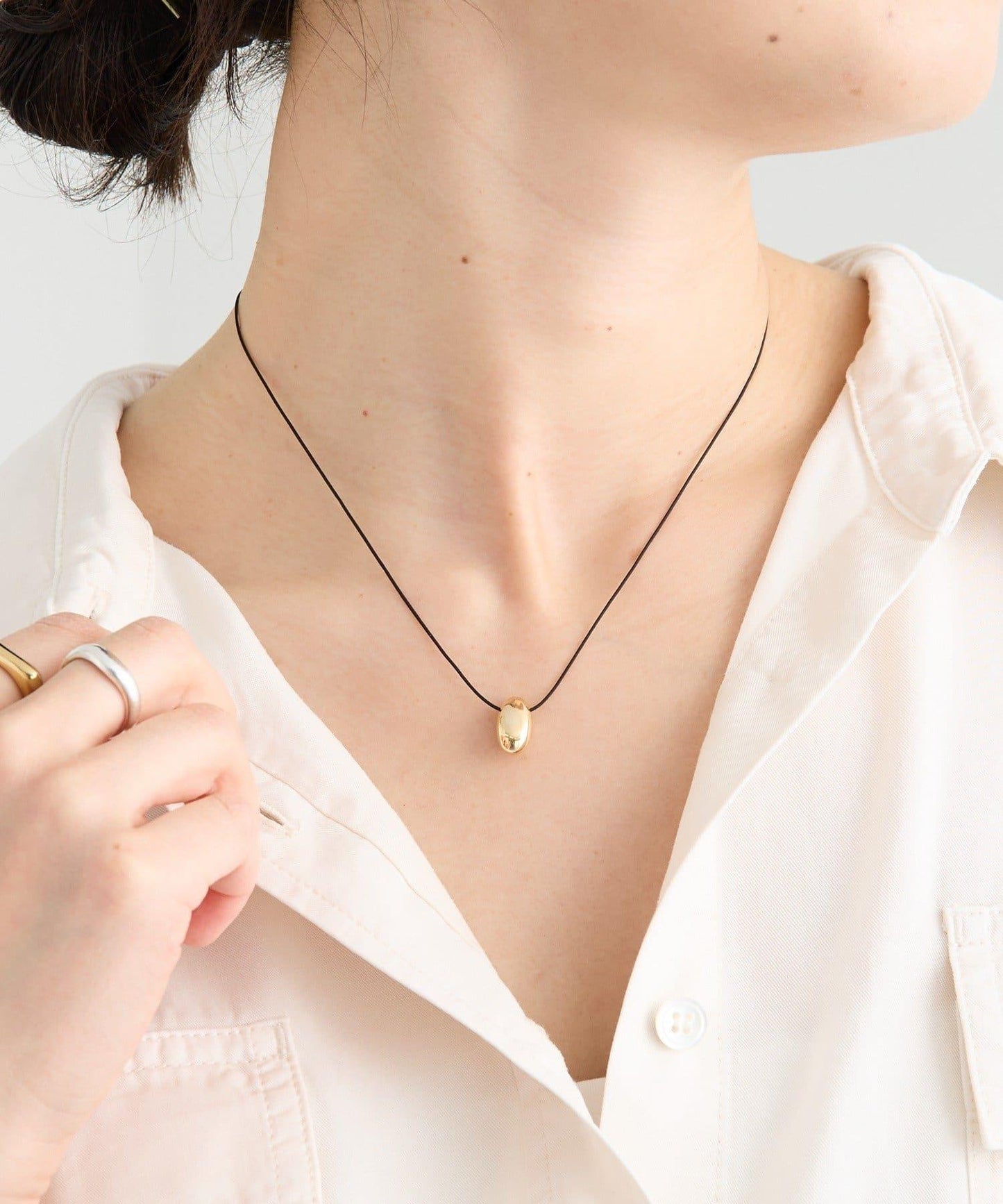 簡約風格球鏈項鍊