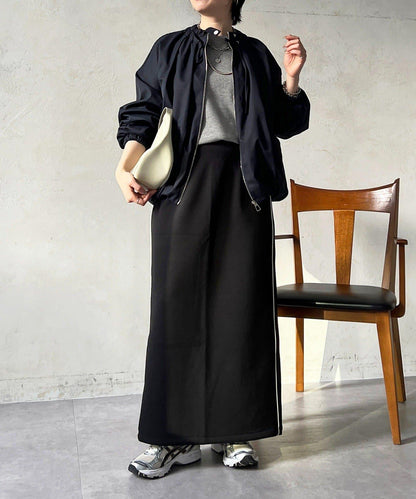 聚褶領設計短外套